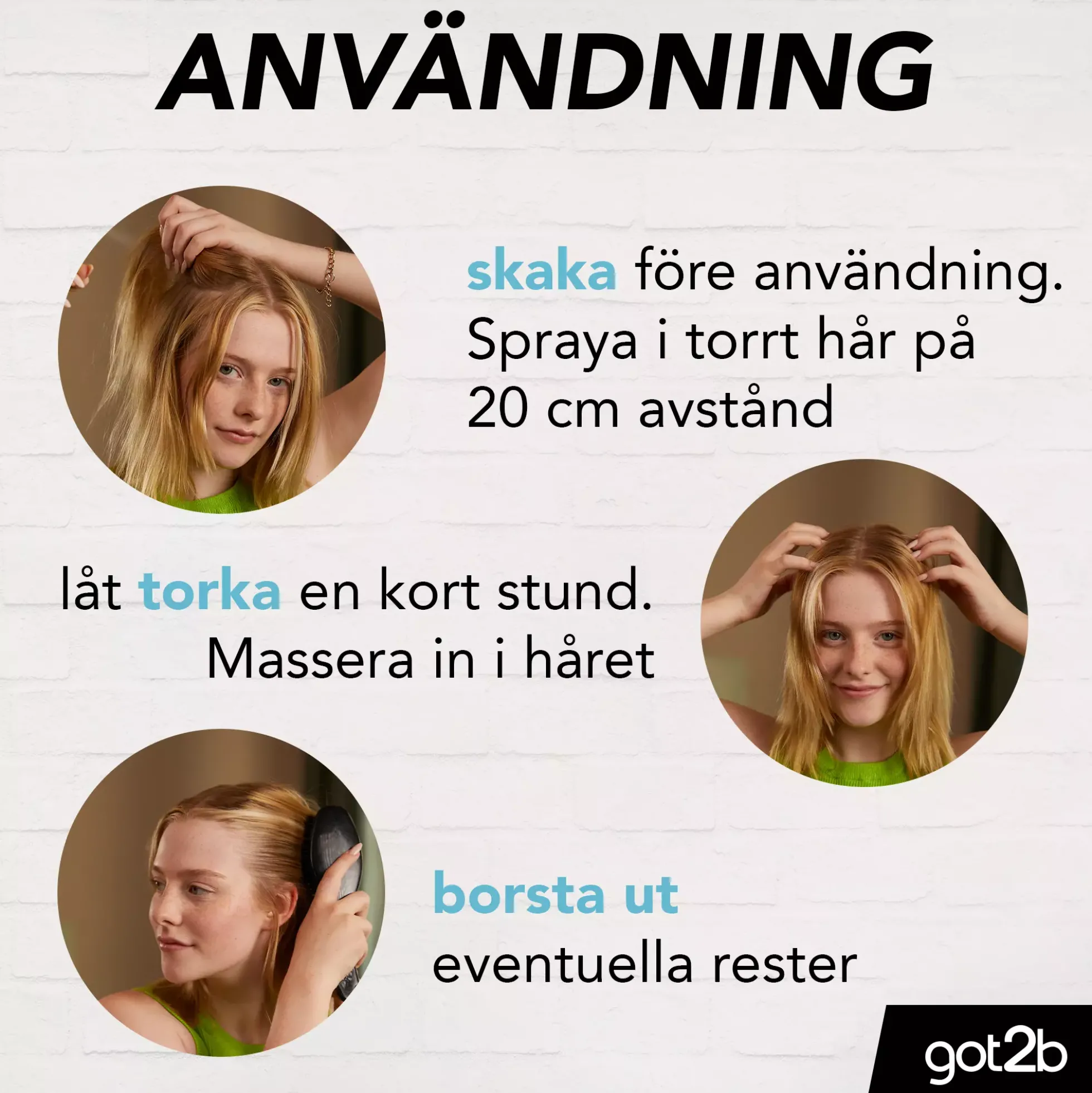 got2b Dry Schampoo Extra Volume 200 ml