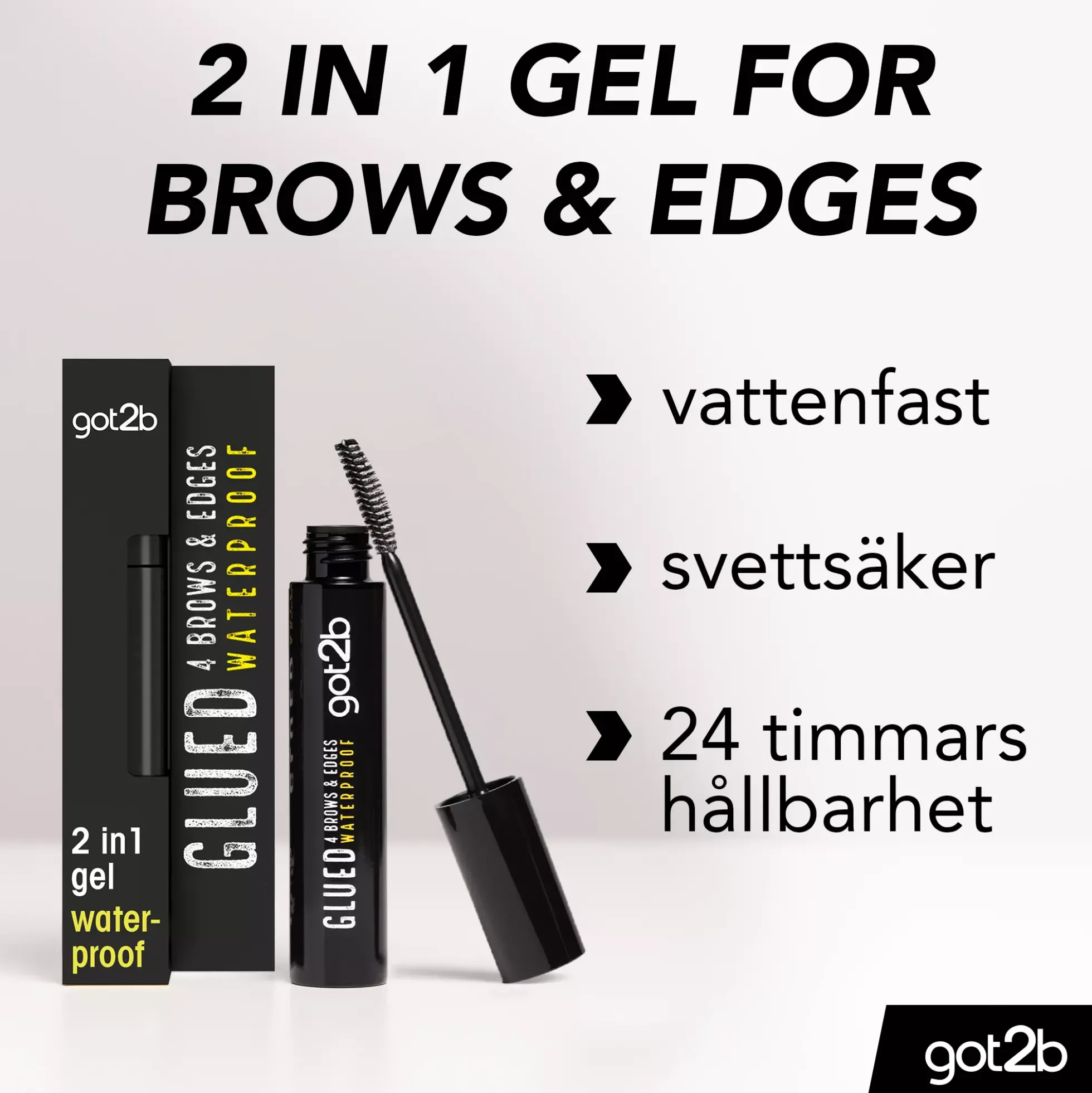 got2b Glued 4 Brows & Edges Waterproof 16 ml