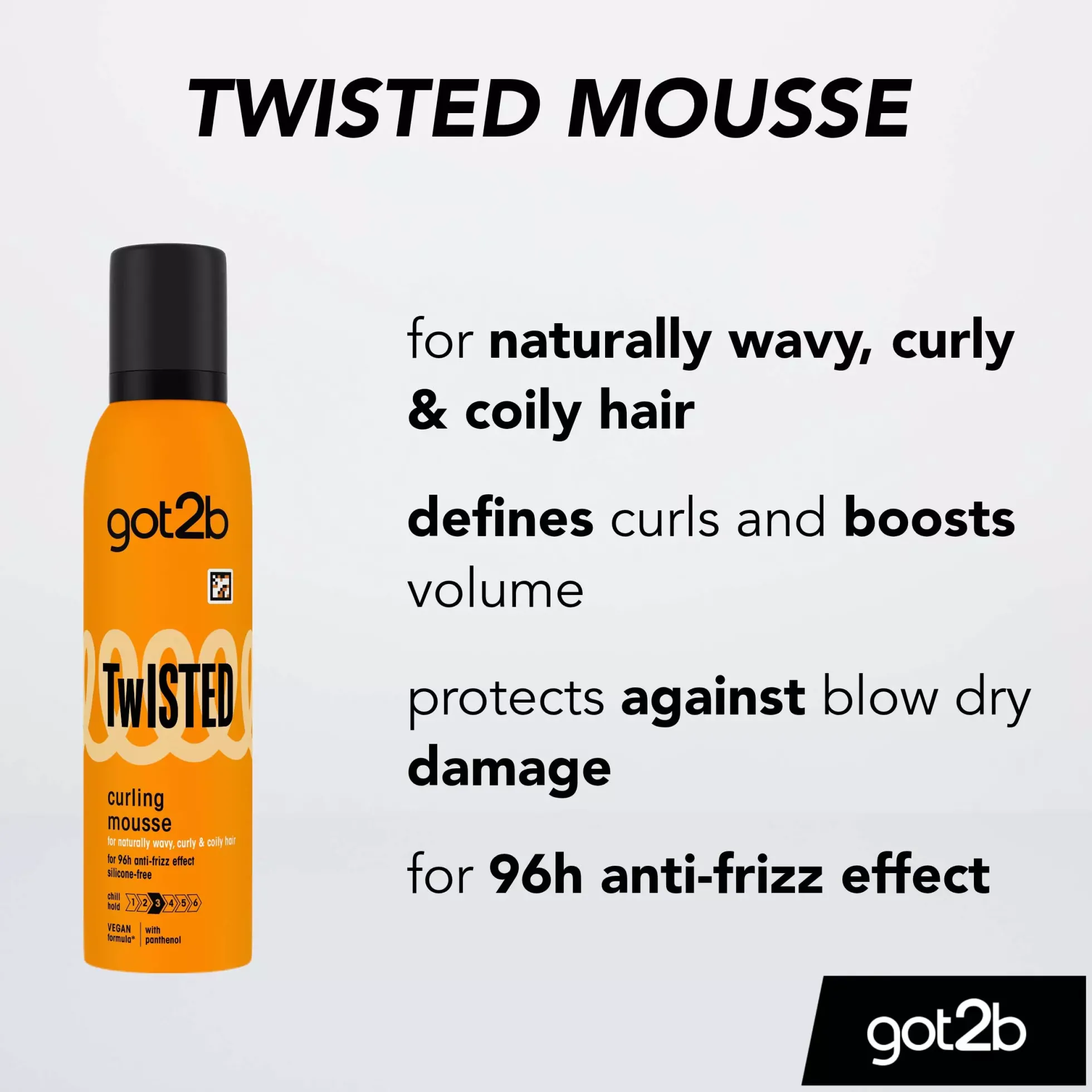 got2b Twisted Mousse 250 ml