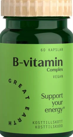 Great Earth B-vitamin Complex 60 st