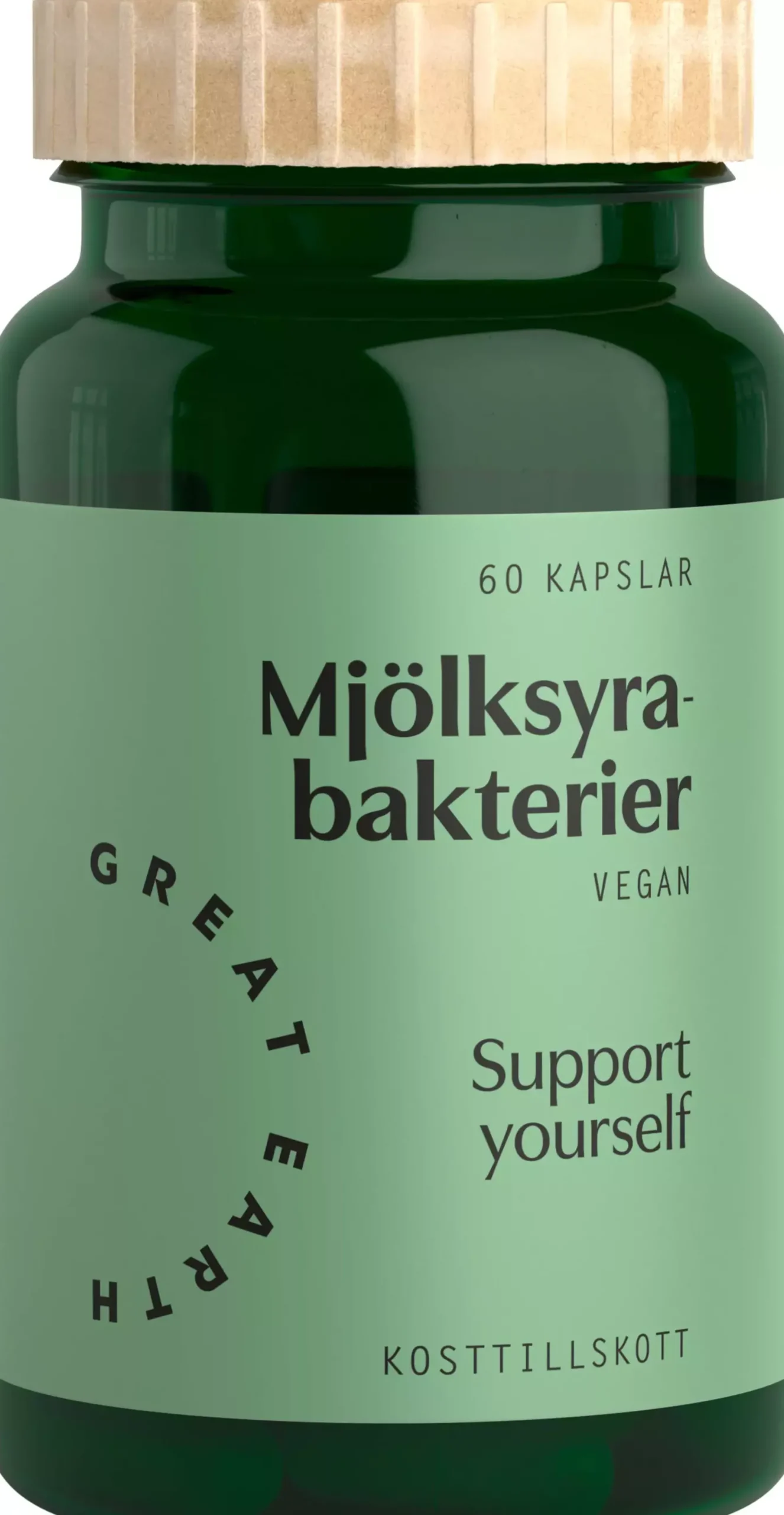 Great Earth Mjölksyrabakterier 60 st