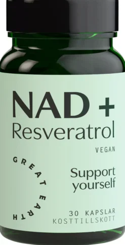 Great Earth NAD+ Resveratrol 30 st