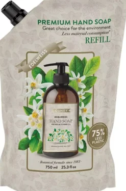 GunryScents of The World Hand Soap Edelweiss Refill 750 ml