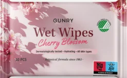 Gunry Wet Wipes Cherry Blossom 10 st