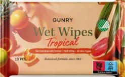 Gunry Wet Wipes Tropical 10 st