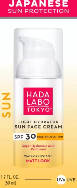 Hada Labo Tokyo Light Hydrator Sun Face Cream SPF 30 50 ml