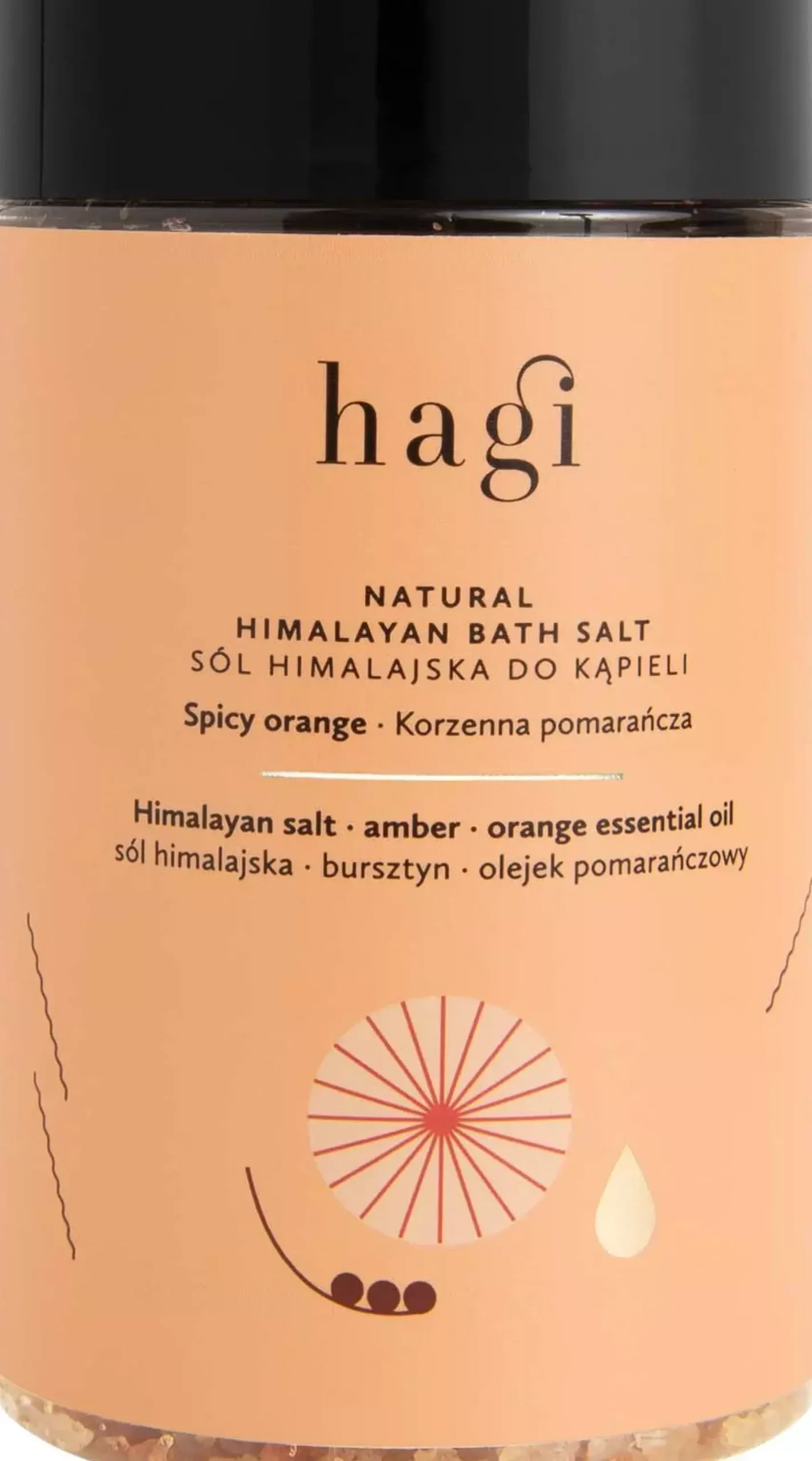 Hagi Bath Salt Spicy Orange 480 g