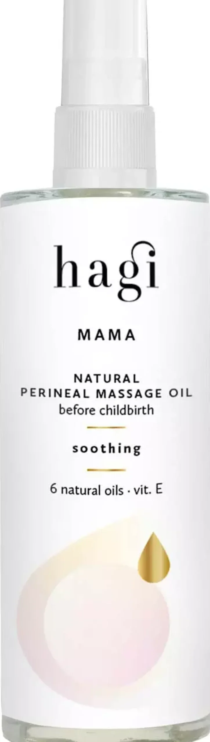 Hagi Mama Natural Oil For Perineal Massage Before Labour 100 ml