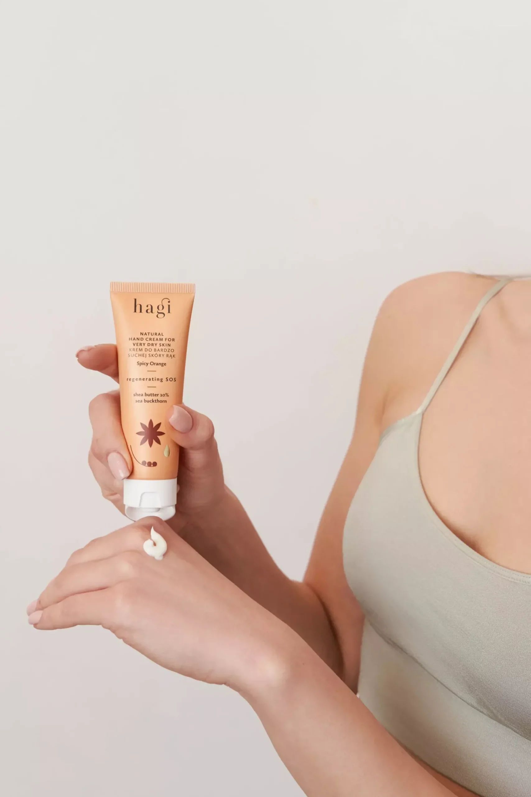 Hagi Natural Hand Cream For Very Dry Skin Spicy Orange m 50 ml