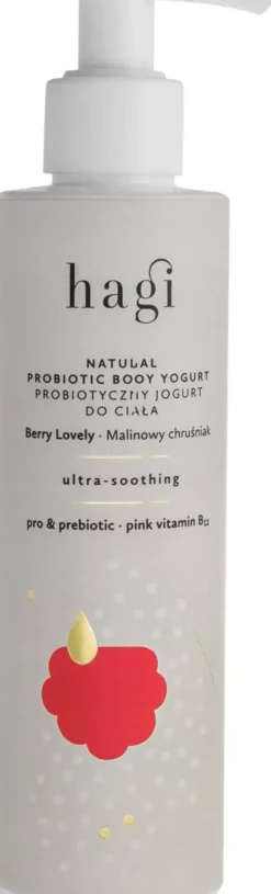Hagi Natural Probiotic Ultra-Soothing Body Yogurt Berry Love 200 ml