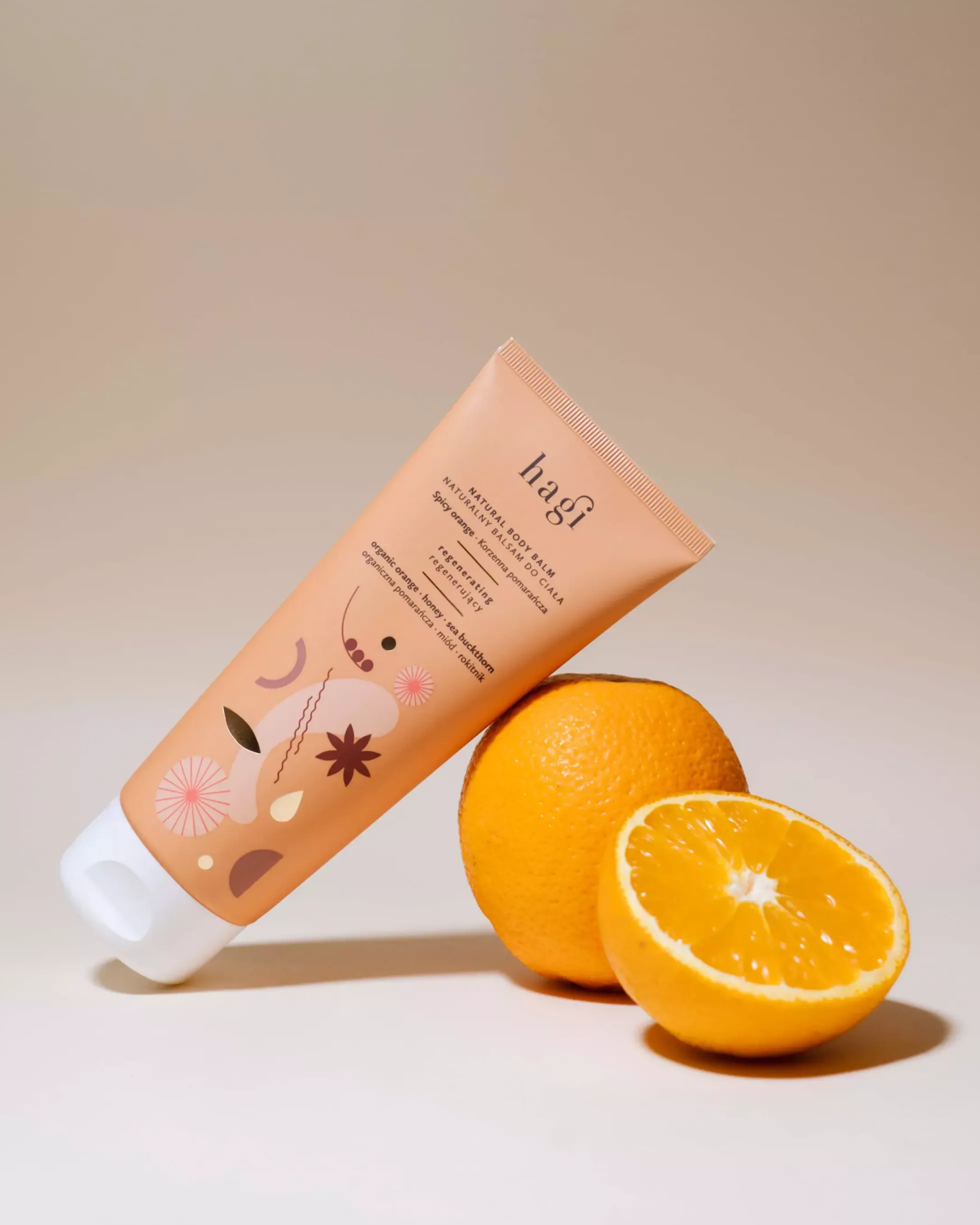 Hagi Natural Regenerating Body Balm Spicy Orange 200 ml