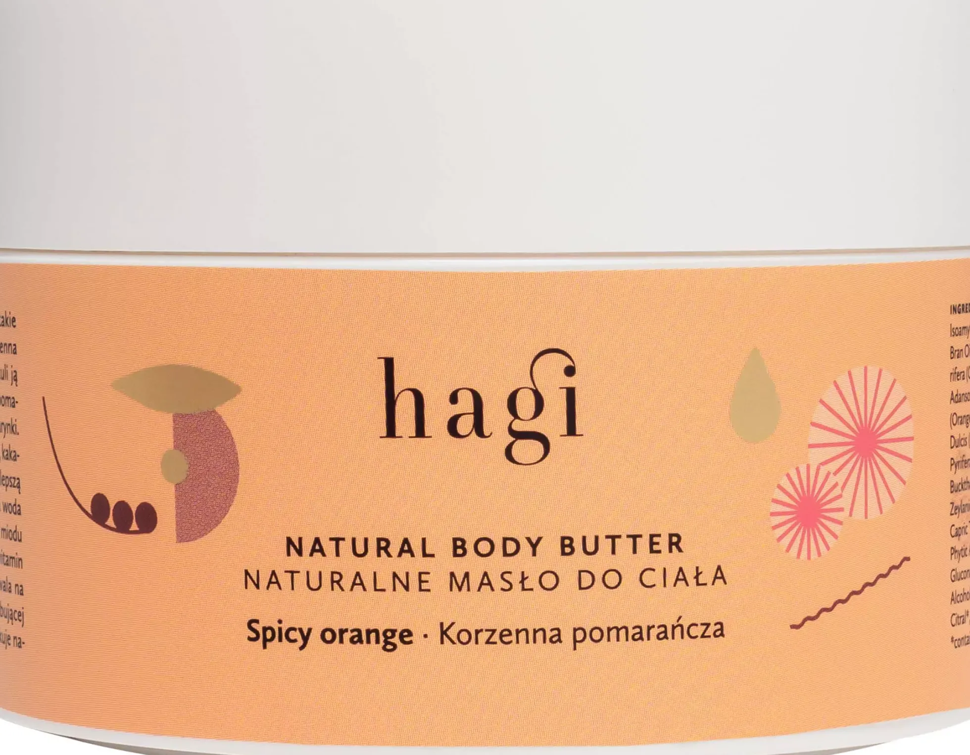 Hagi Natural Regenerating Body Butter Spicy Orange 200 ml