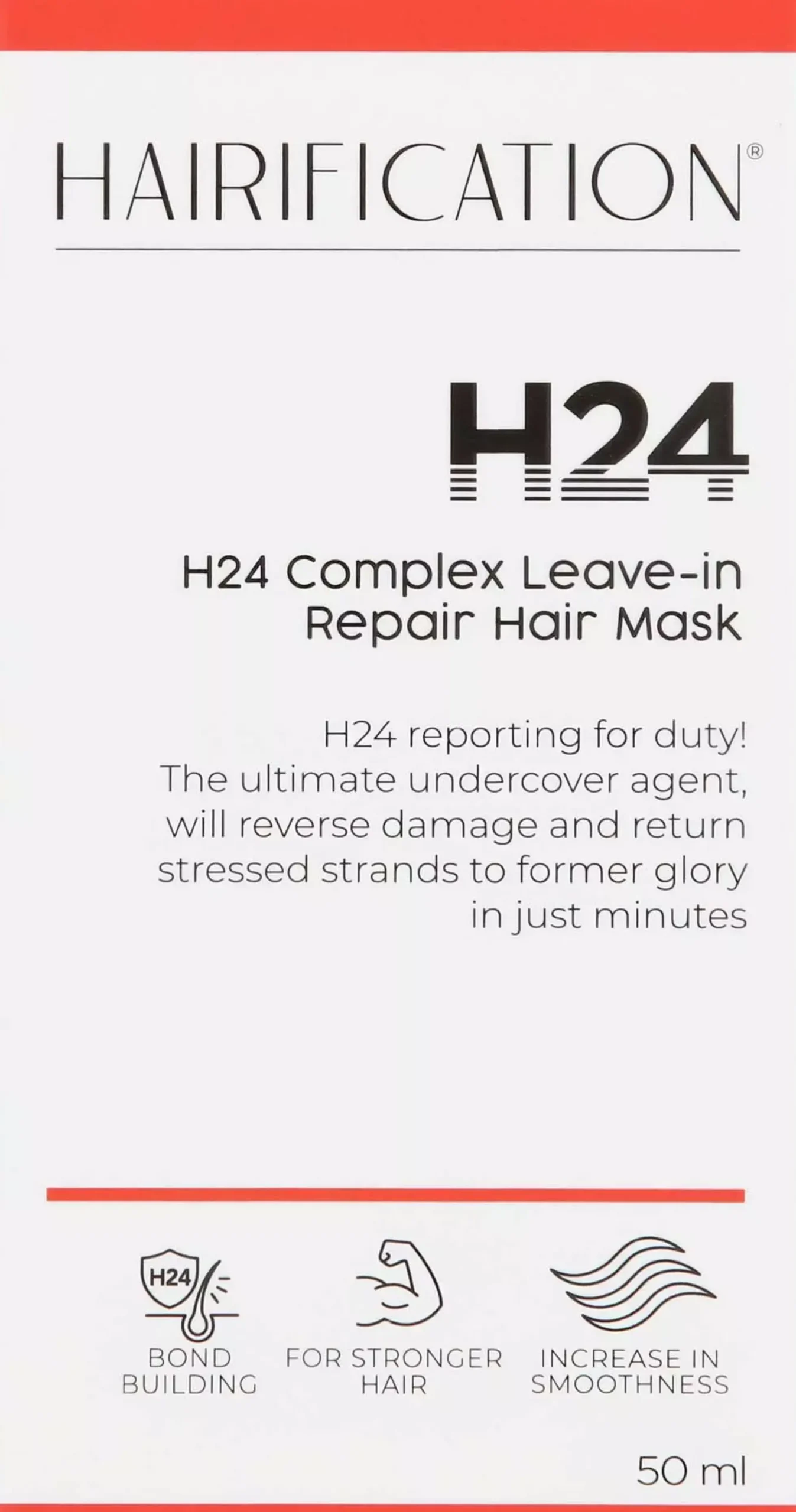 HairificationH24 Complex Leave-In Repair Hair Mask 50 ml