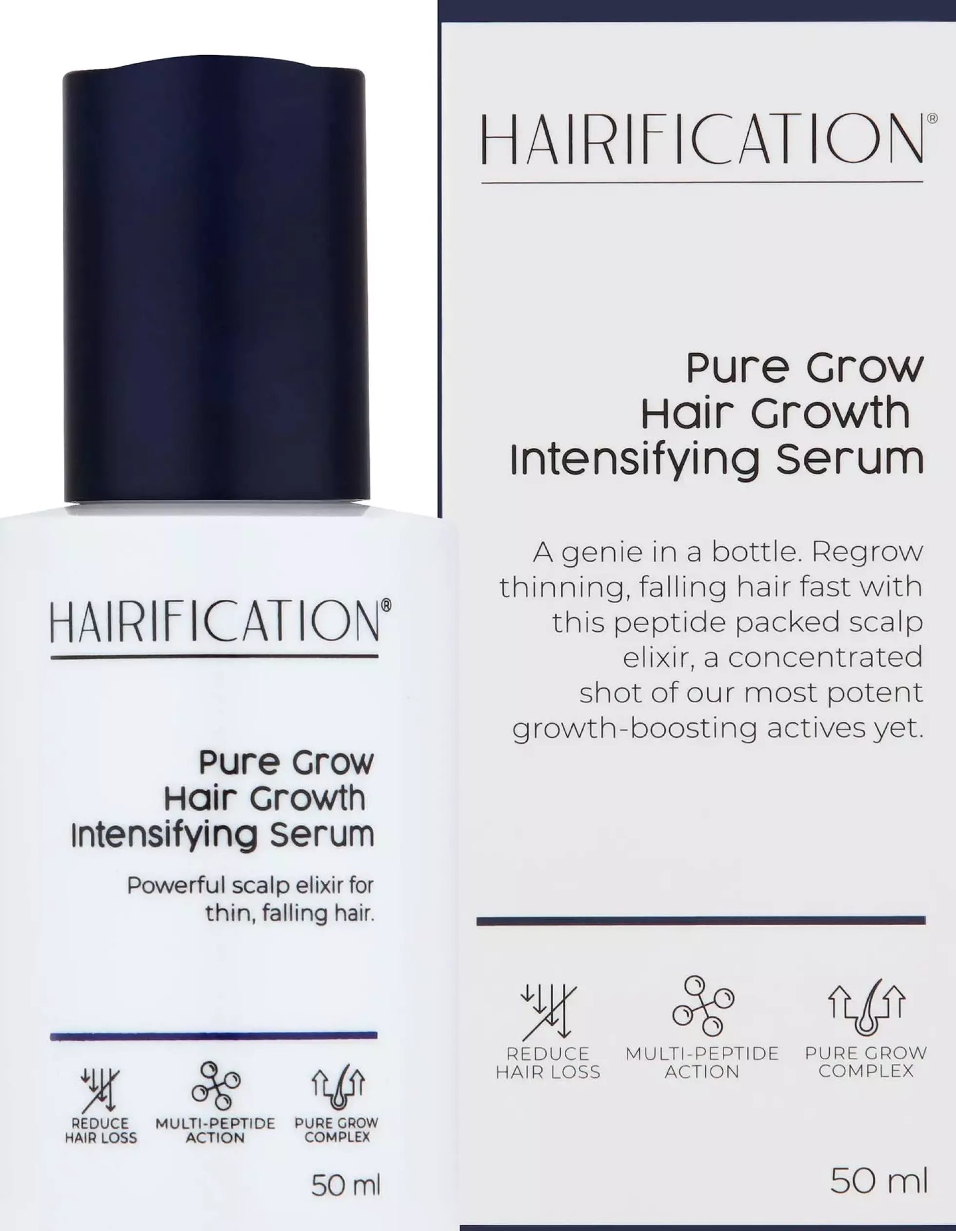 HairificationPure Grow Hair Growth Intensifying Serum 50 ml