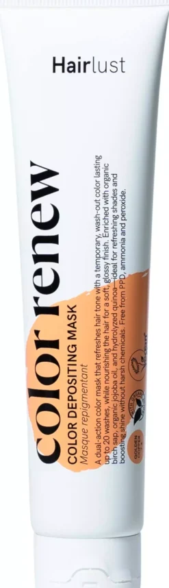 HairlustColor Renew Color Depositing Mask Icy Pearl Blonde