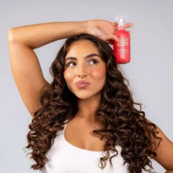 Happy Crazy MineBounce Bounce Curl Activator Mist 200 ml & Curl Definer Gel 100 ml & Curly Comb