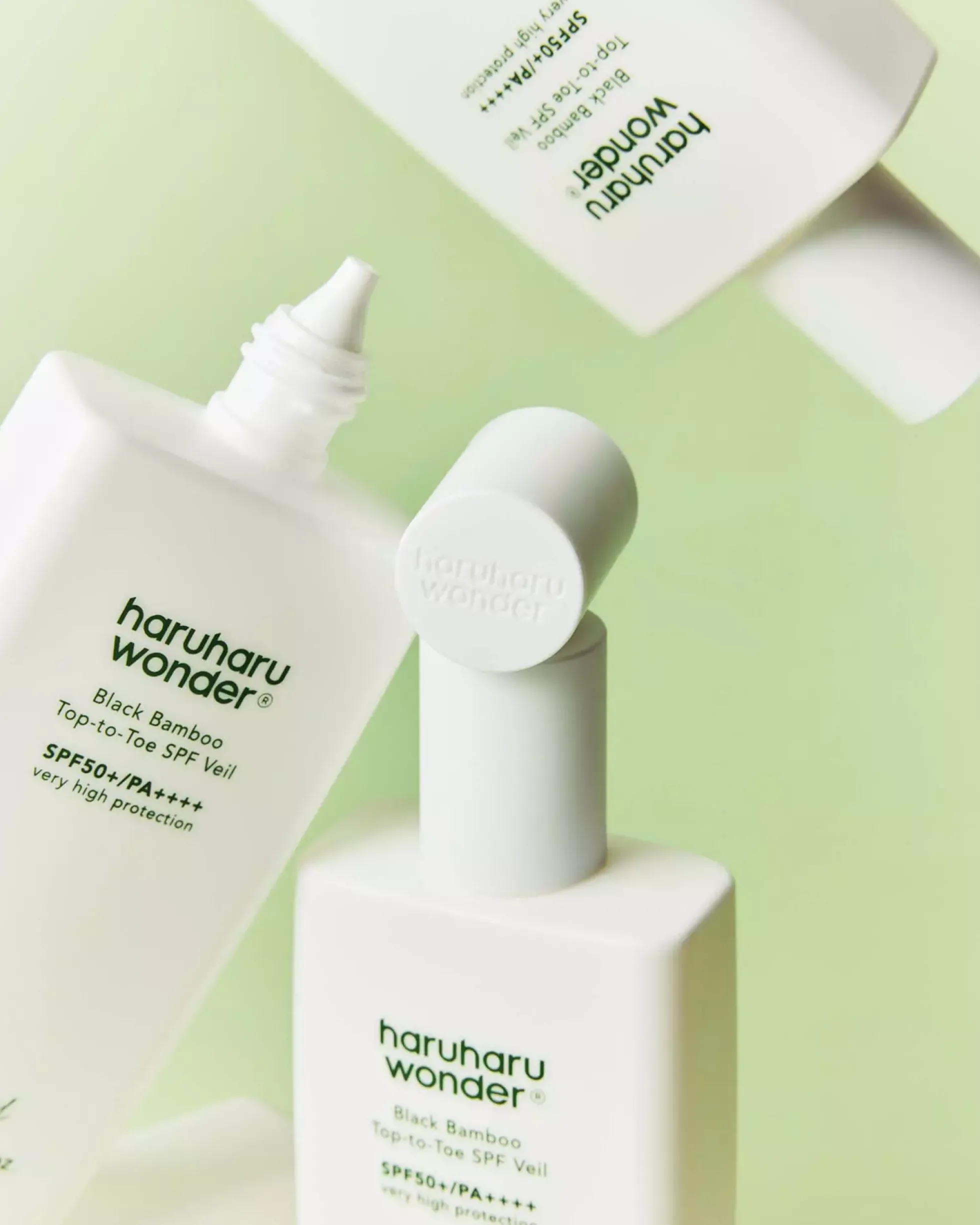haruharu wonder Black Bamboo Top-To-Toe Spf Veil Spf50+ Pa++++ 30 ml