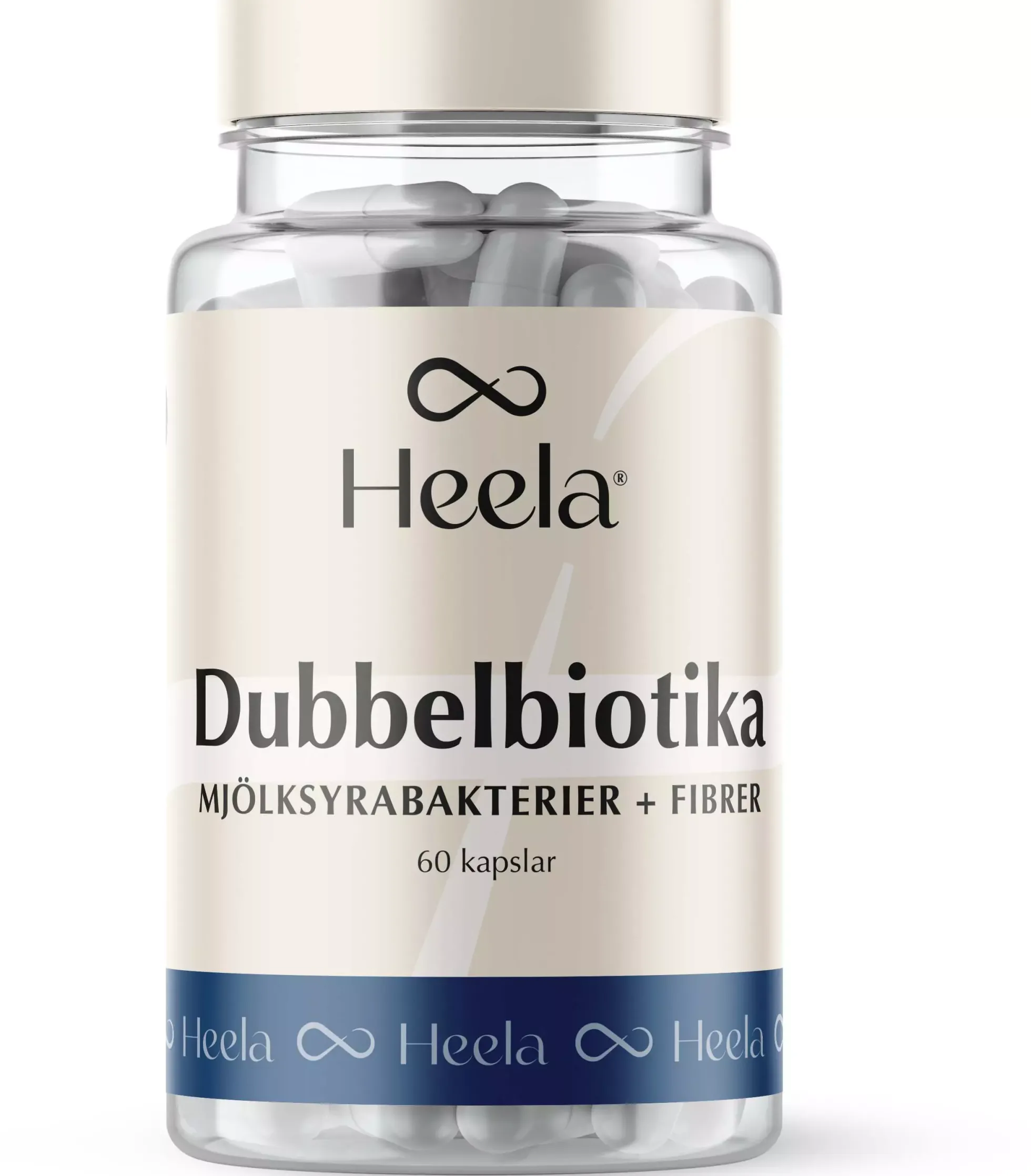 Heela Dubbelbiotika 60 st