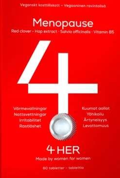 4Her Menopause supplement 60 st