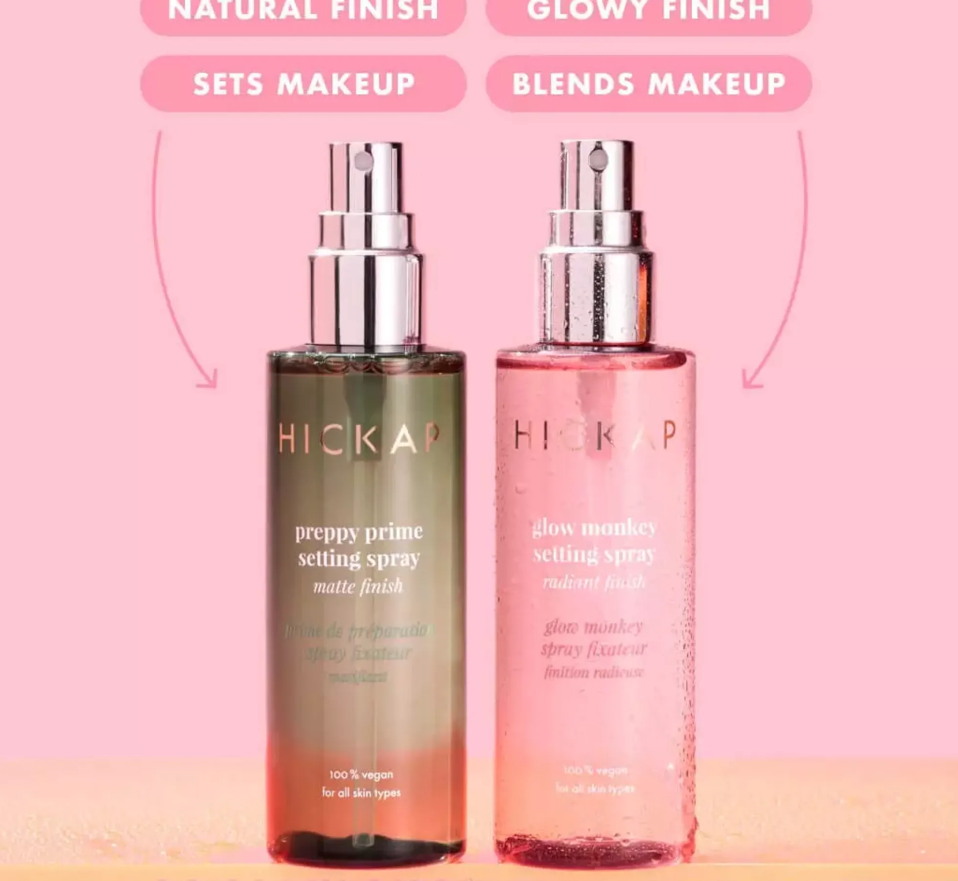 HICKAP Preppy Prime Setting Spray Matte Finish 100 ml