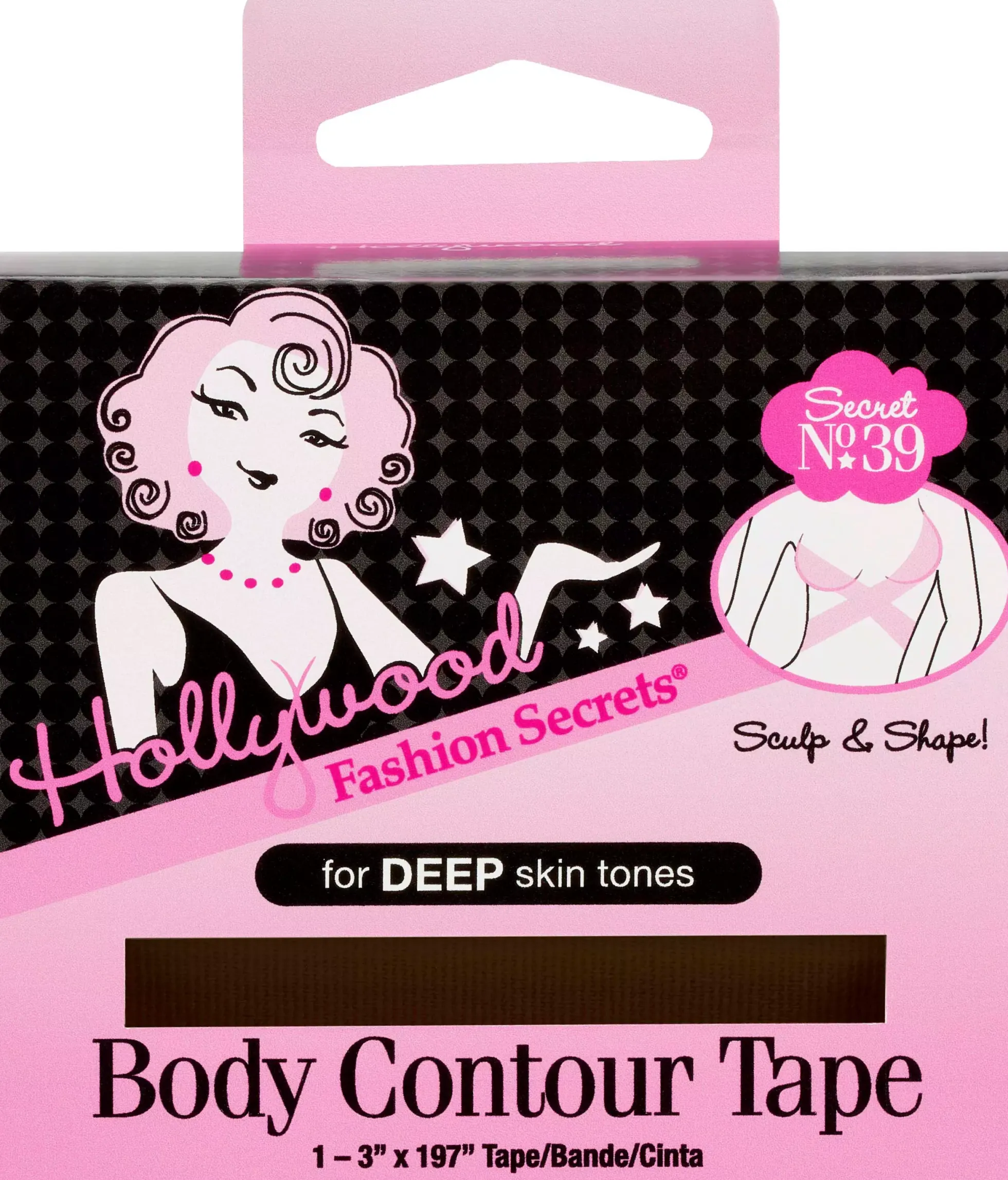 Hollywood Fashion Secrets Body Contour Tape Light