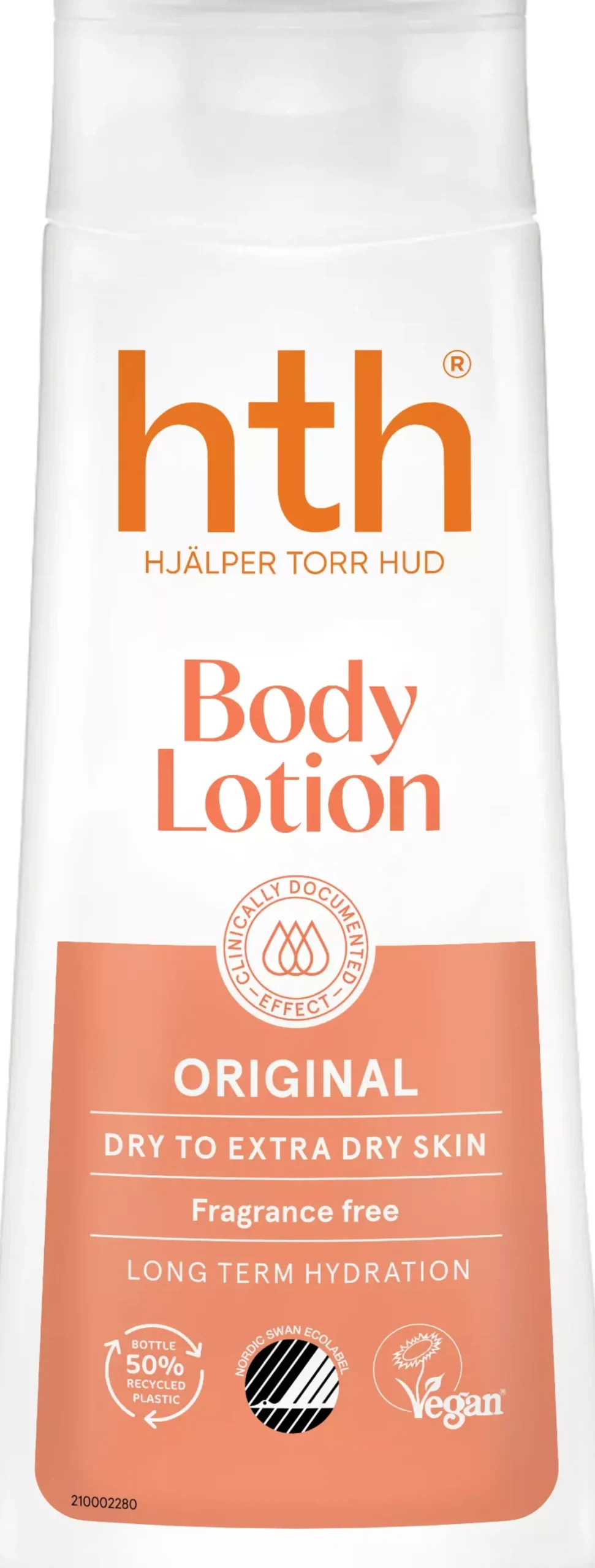 HTHOriginal Body Lotion Fragrance Free 400 ml