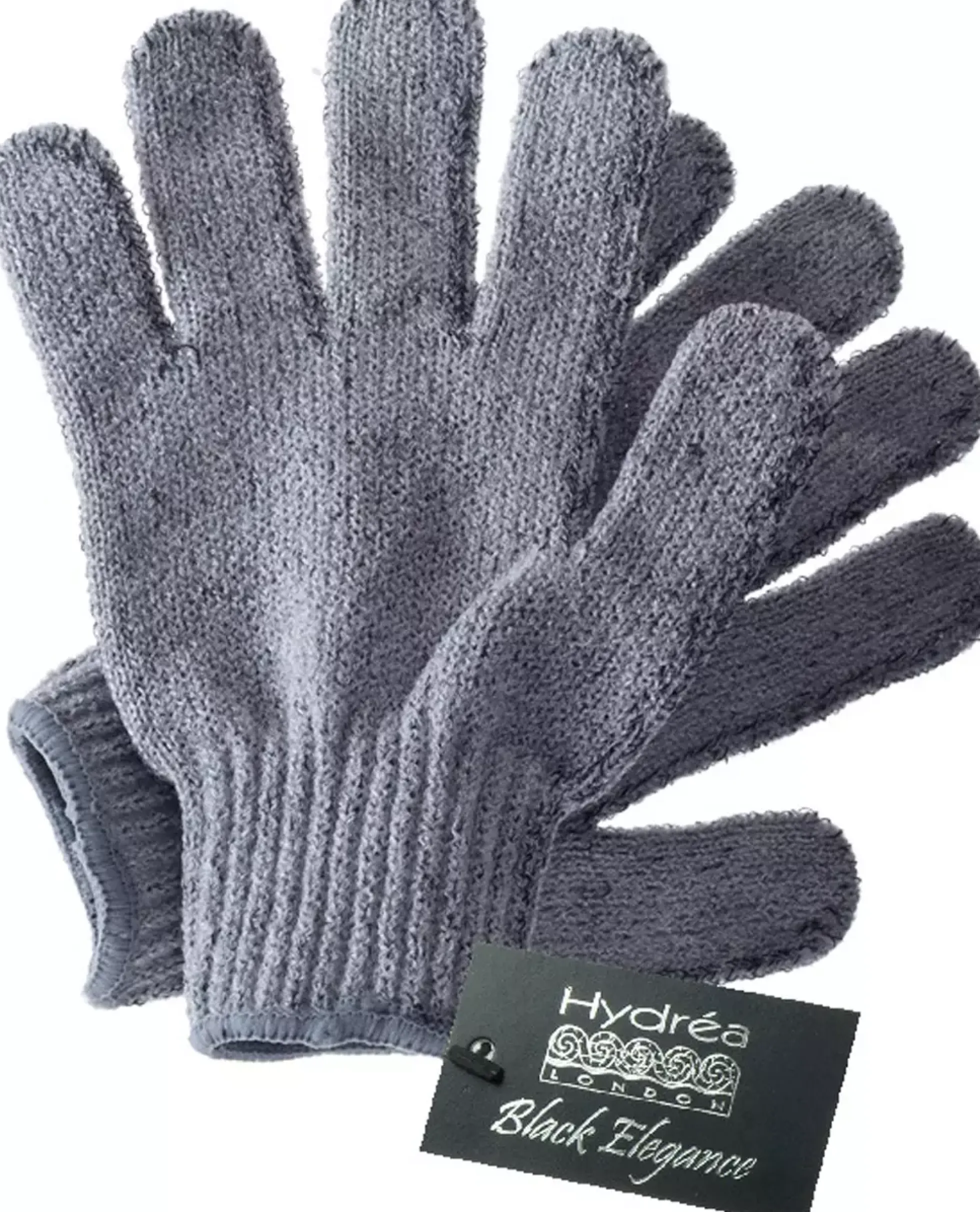 Hydréa London Organic Carbonised Bamboo Exfoliating Gloves