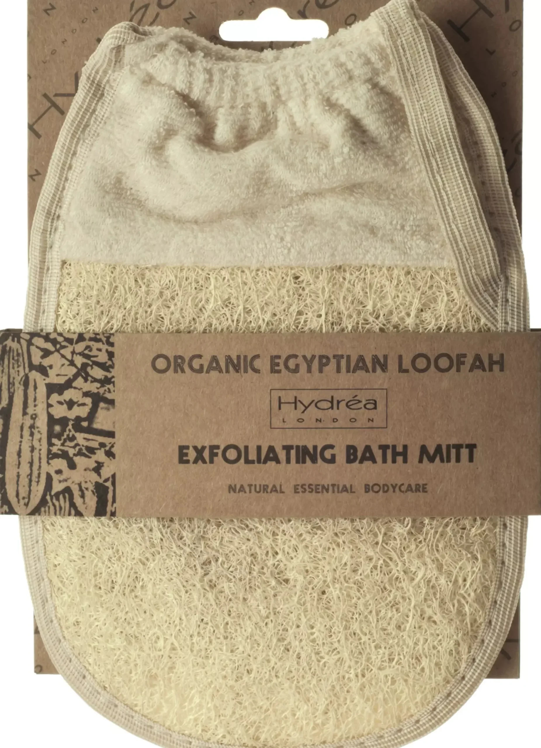 Hydréa London Organic Egyptian Loofah Glove