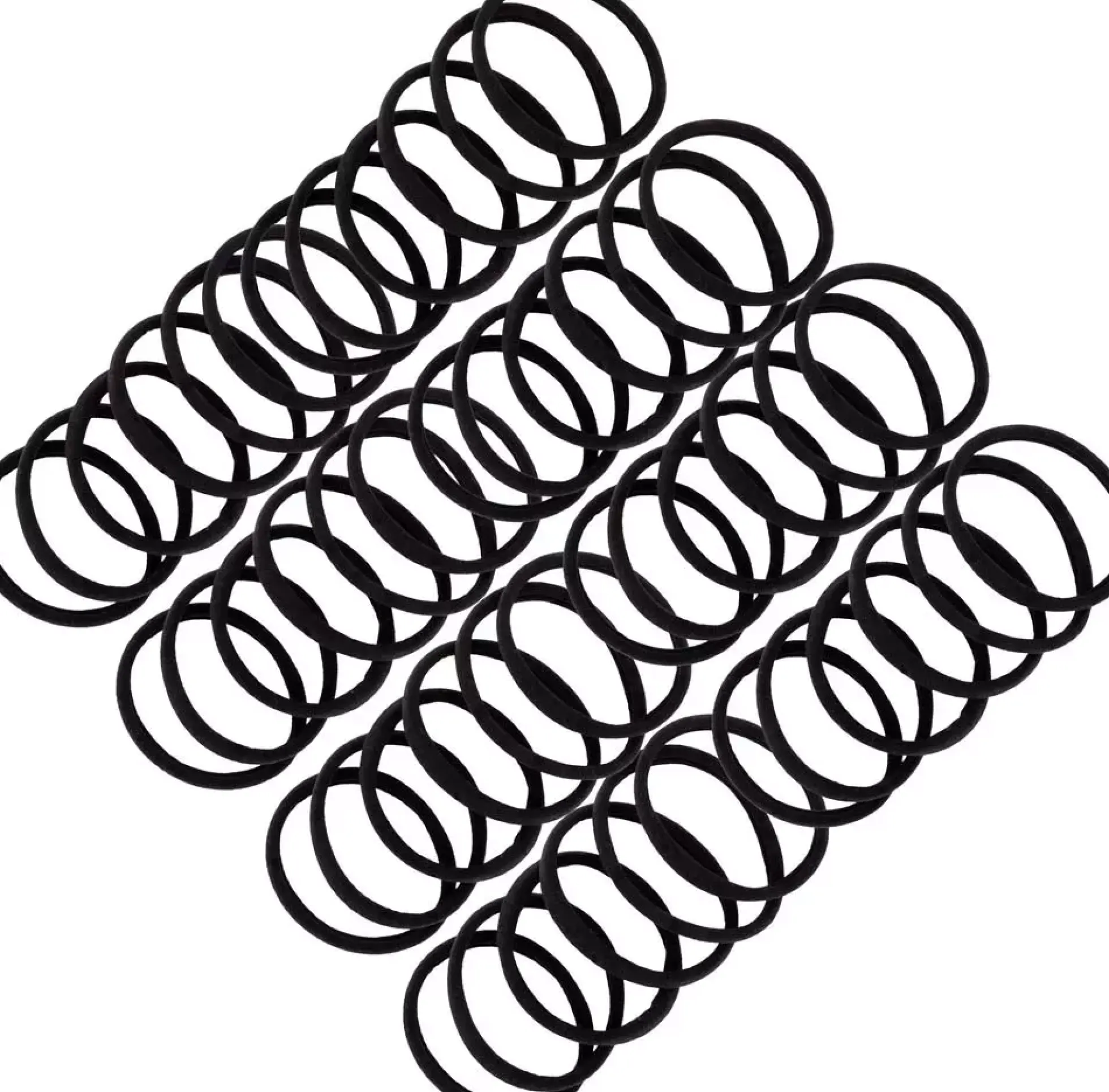 Ibero Hair Ties Black 50 st