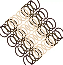 Ibero Hair Ties Brown 50 st