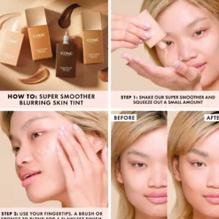 ICONIC London Super Smoother Blurring Skin Tint Cool Fair