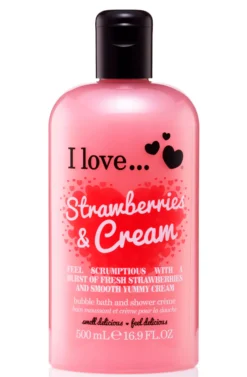 I Love...Bubble Bath & Shower Crème I Love… Strawberries & Cream