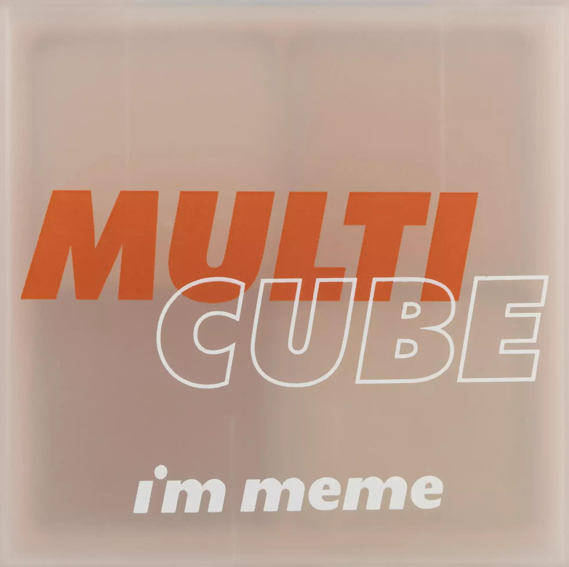 I'm Meme Multi Cube 08 Fig Tart