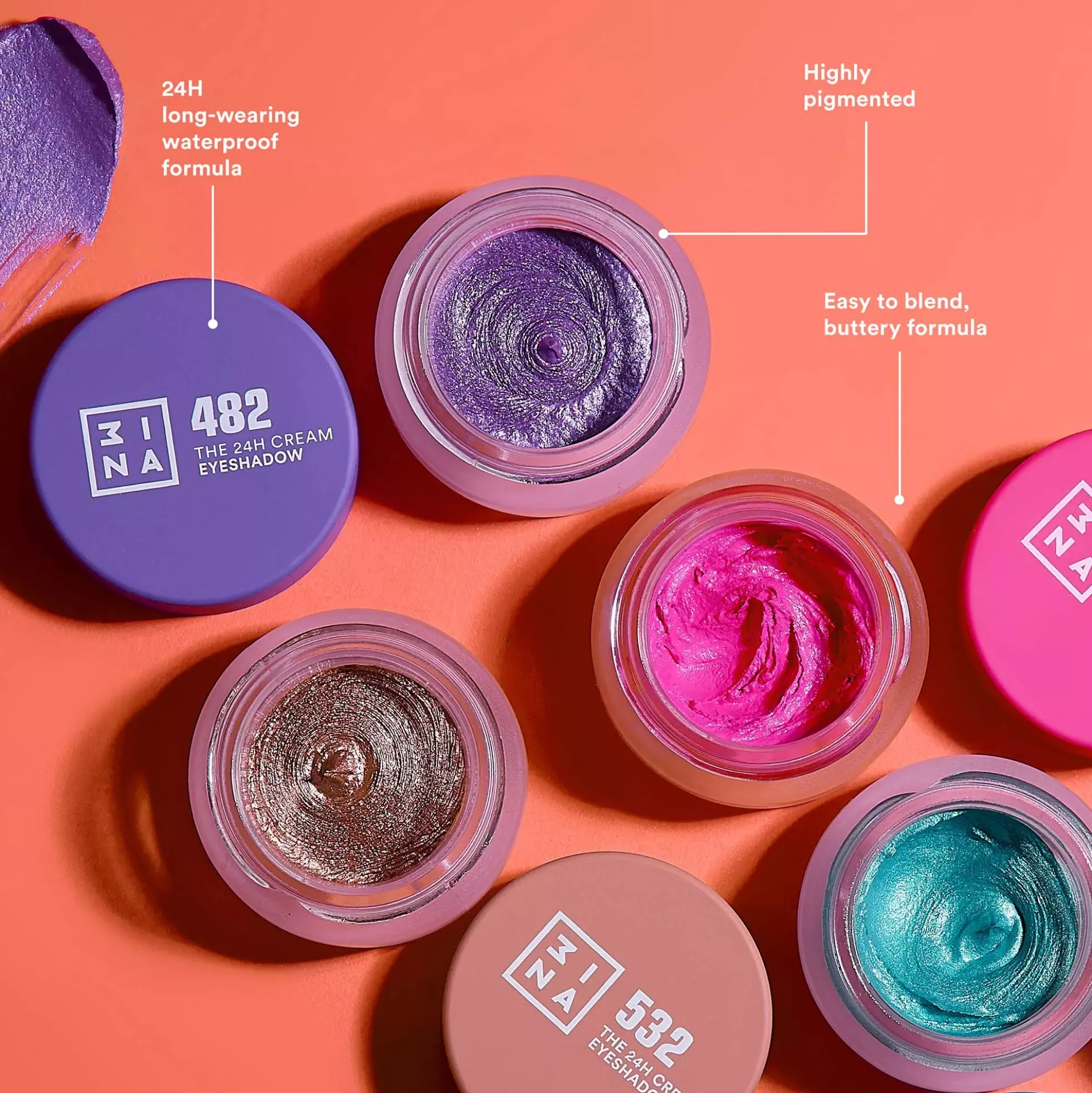 3INA The 24H Cream Eyeshadow 793
