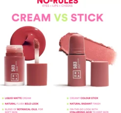 3INA The No-Rules Stick Highlighter 312 Rose Gold