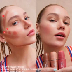 3INA The No-Rules Stick Highlighter 312 Rose Gold