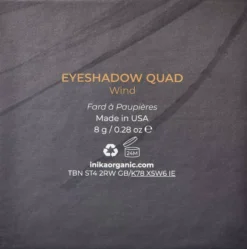 Inika Organic Eyeshadow Quad Wind