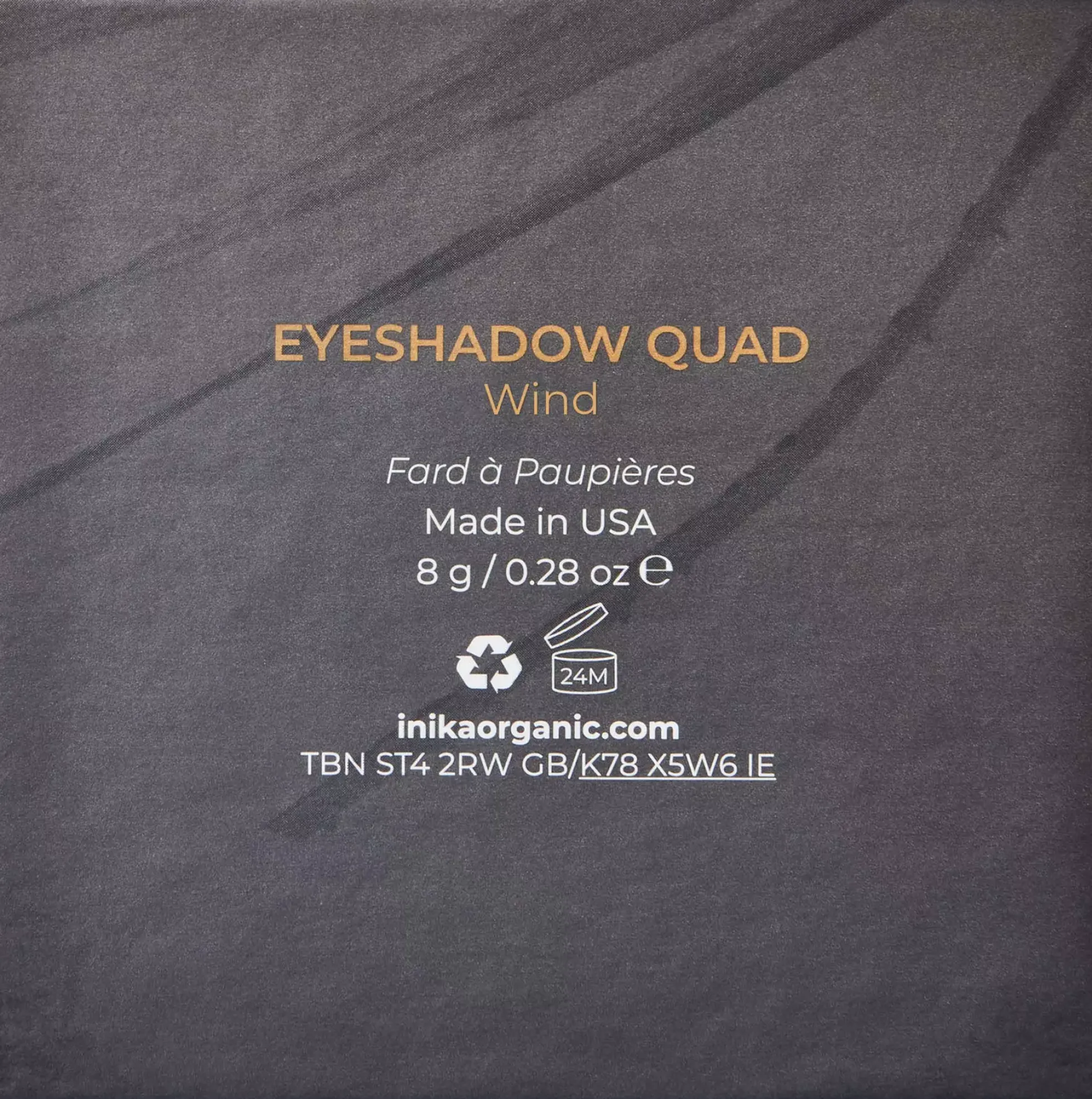 Inika Organic Eyeshadow Quad Wind