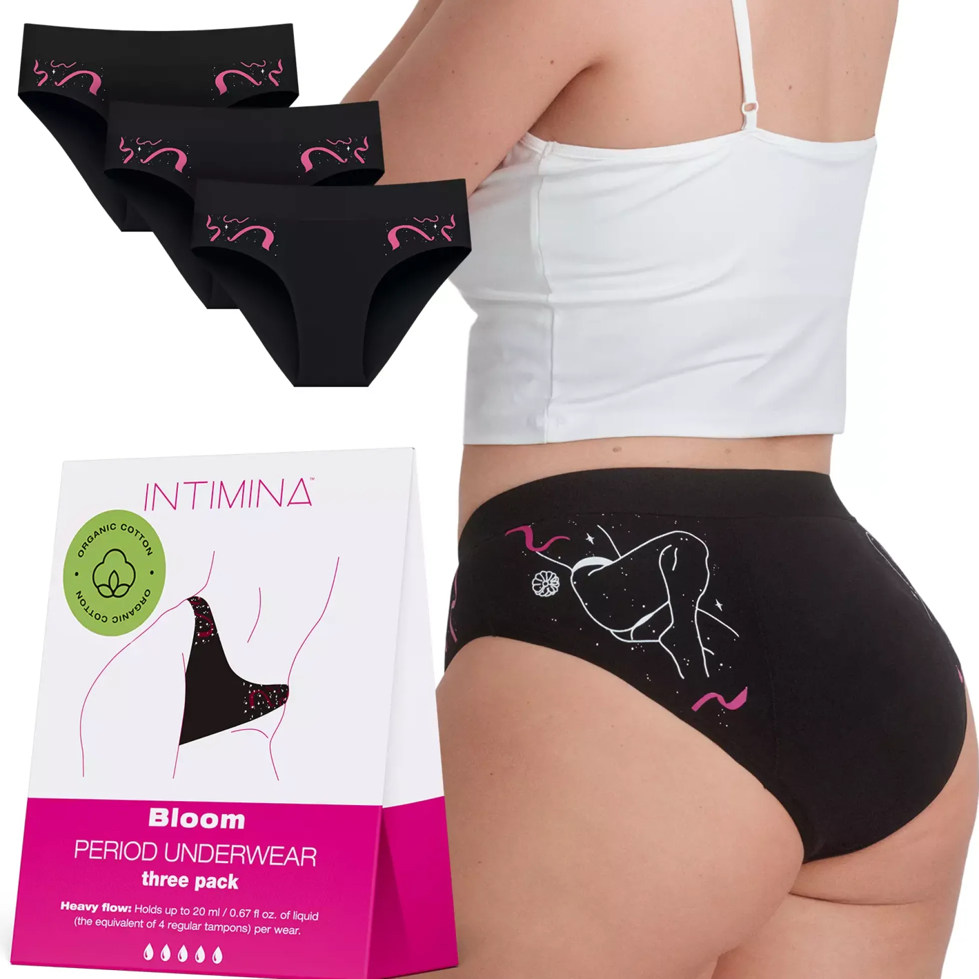 INTIMINA Bloom - 3 pack M