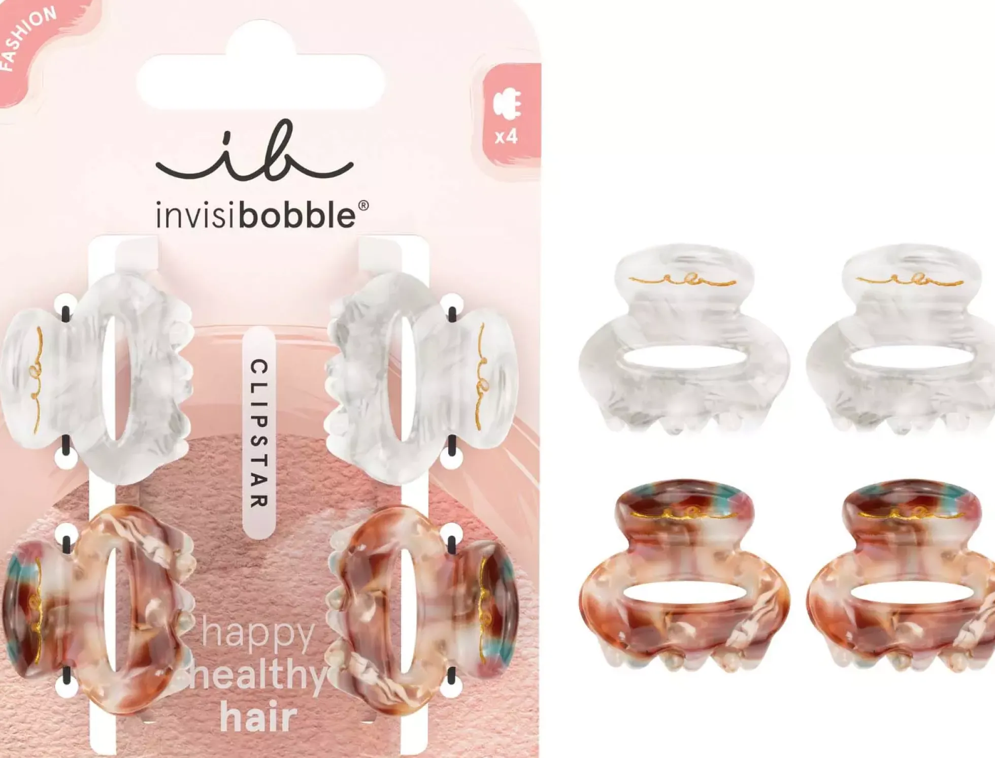 InvisibobbleFashion Clipstar Petit Bijoux 4 pcs