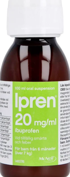 Ipren Oral Suspension 20mg/ml 100 ml