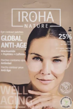 IROHA NATURE Anti-Age Niacinamide Eye Patches