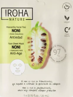 IROHA NATURE Anti-Age Noni Face Sheet Mask