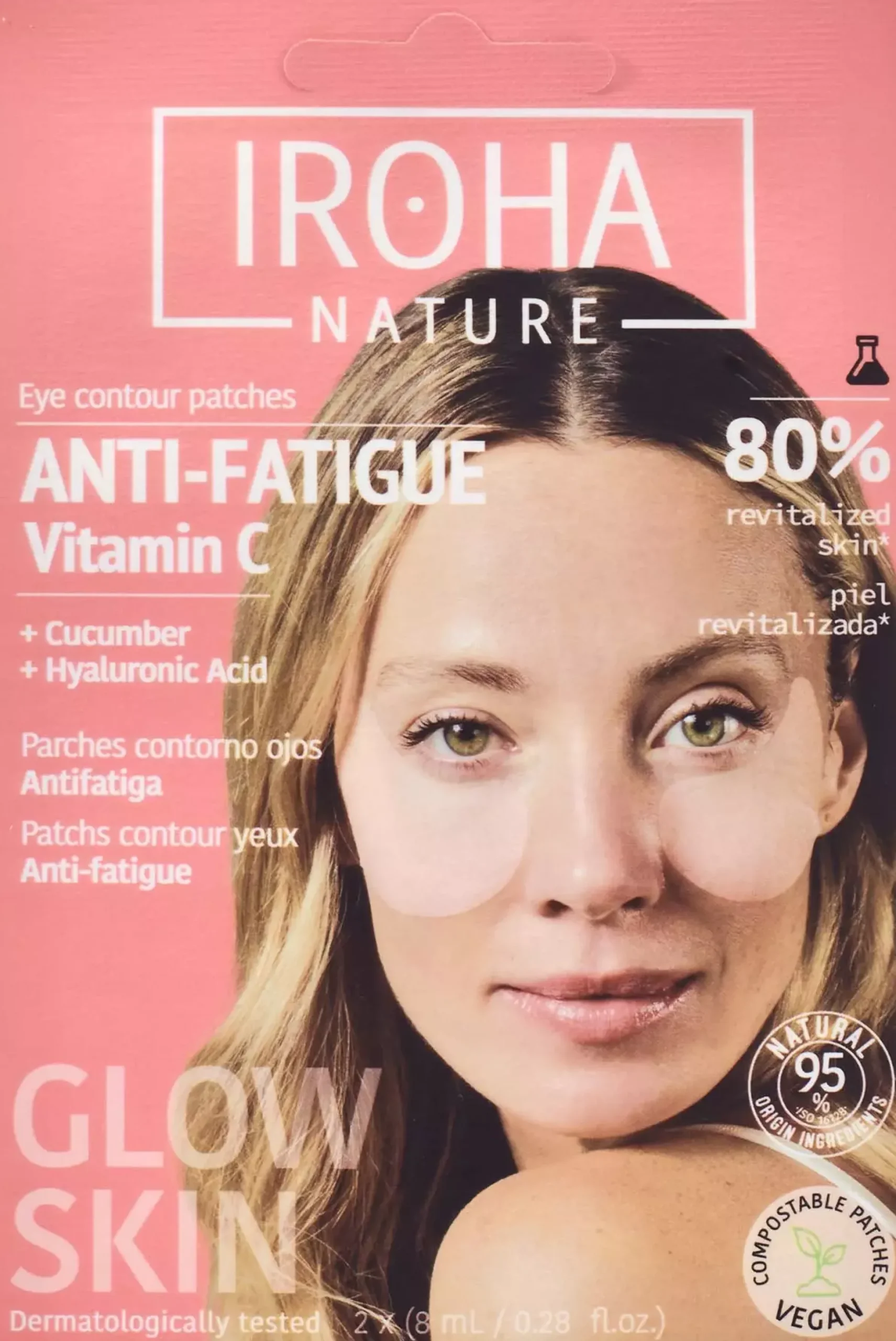 IROHA NATURE Anti-Fatigue Vitamin C Eye Patches