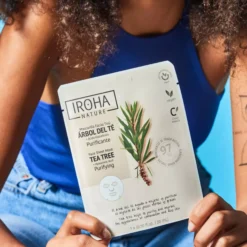 IROHA NATURE Purifying Tea Tree Face Sheet Mask