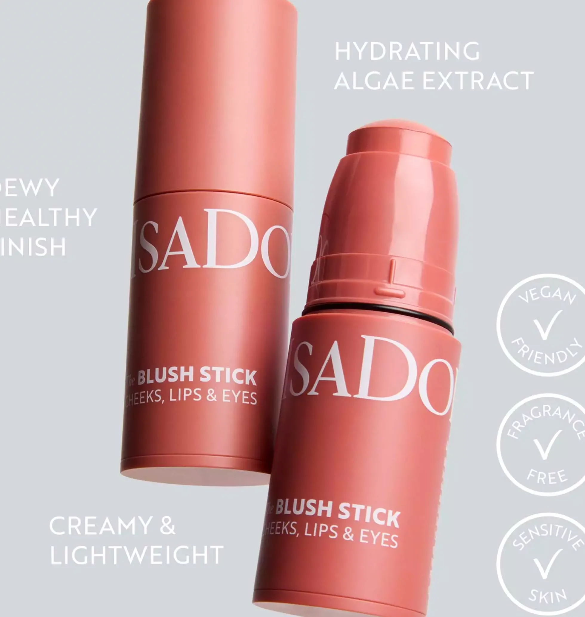 IsaDora Blush Stick 44 Coral Rose