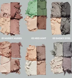 IsaDora The Eyeshadow Quartet 01 Muddy Nudes
