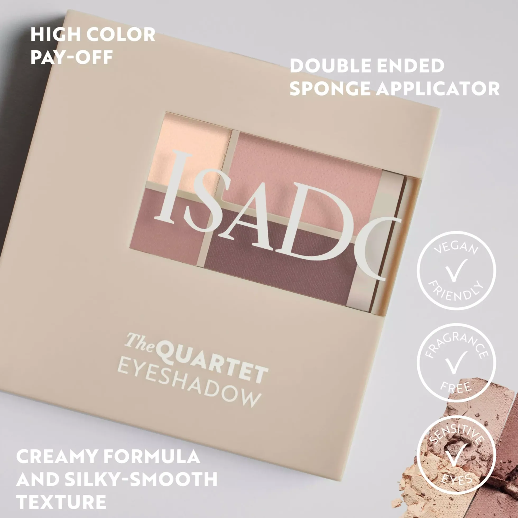 IsaDora The Eyeshadow Quartet 03 Smoky Eyes