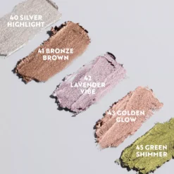 IsaDora The Shimmer Eyeshadow Stick Longwear & Water-Resistant 40 Silver Highlight