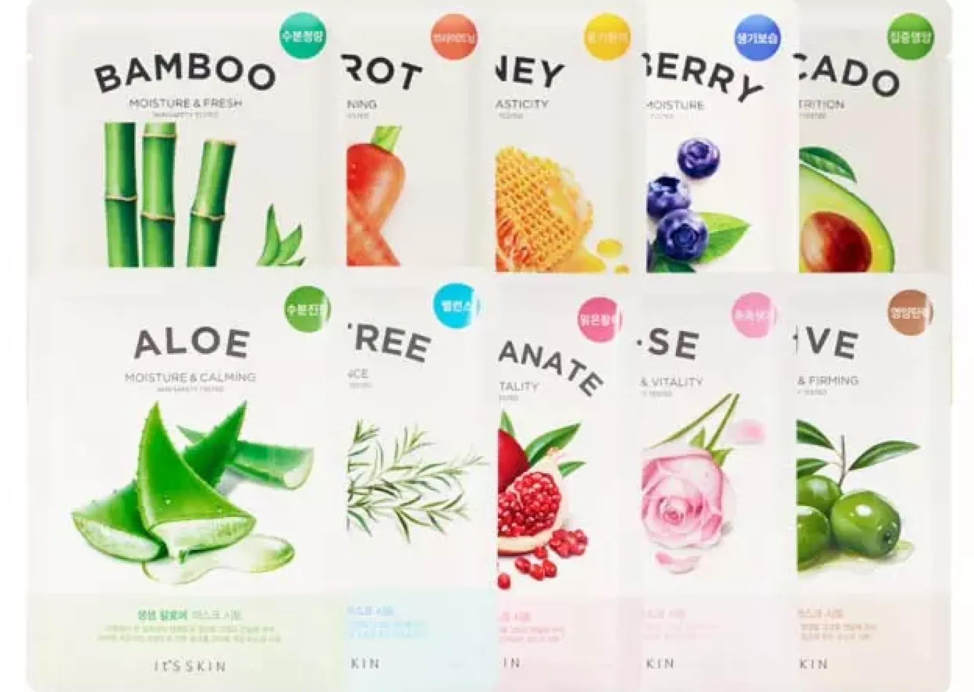 It'S SKIN The Fresh Mask Set 10 pcs